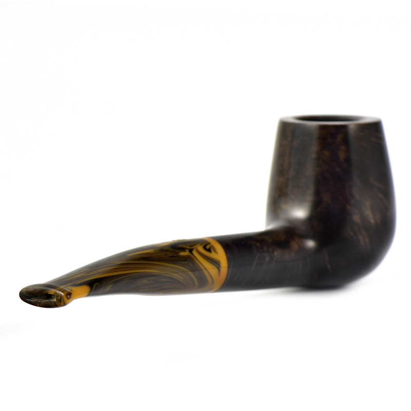 Курительная трубка Savinelli Tigre Smooth Dark Brown - 145 (фильтр 9 мм)